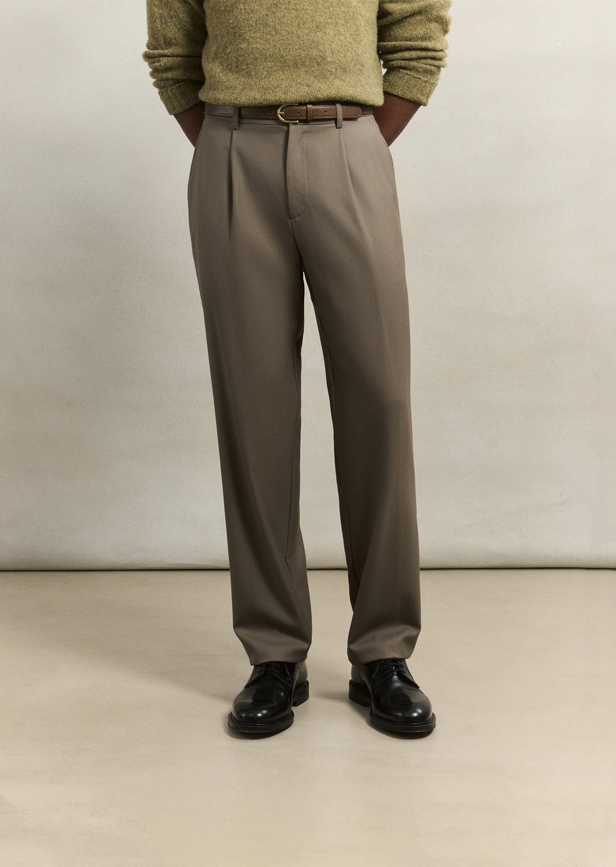 Pantalon à pince