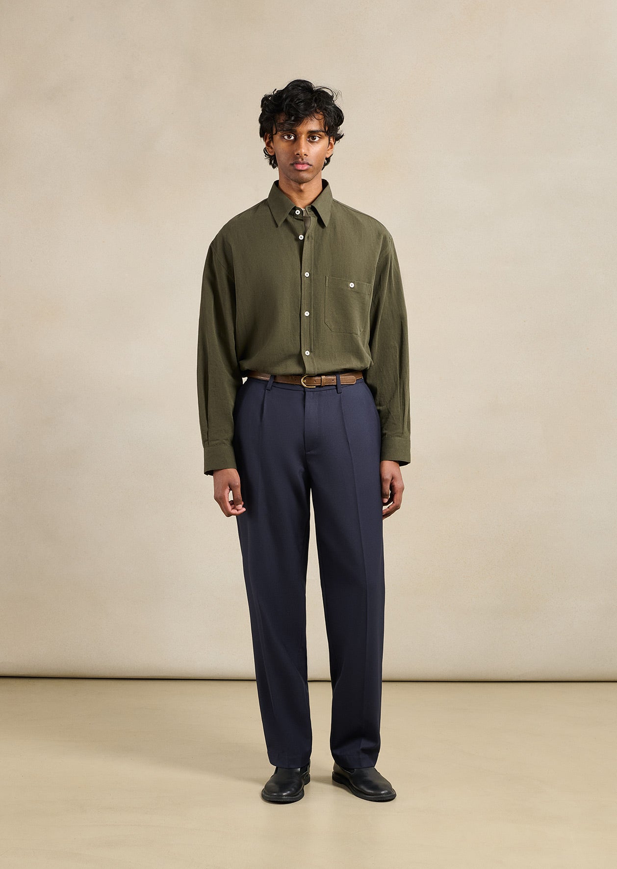 Pantalon à pince