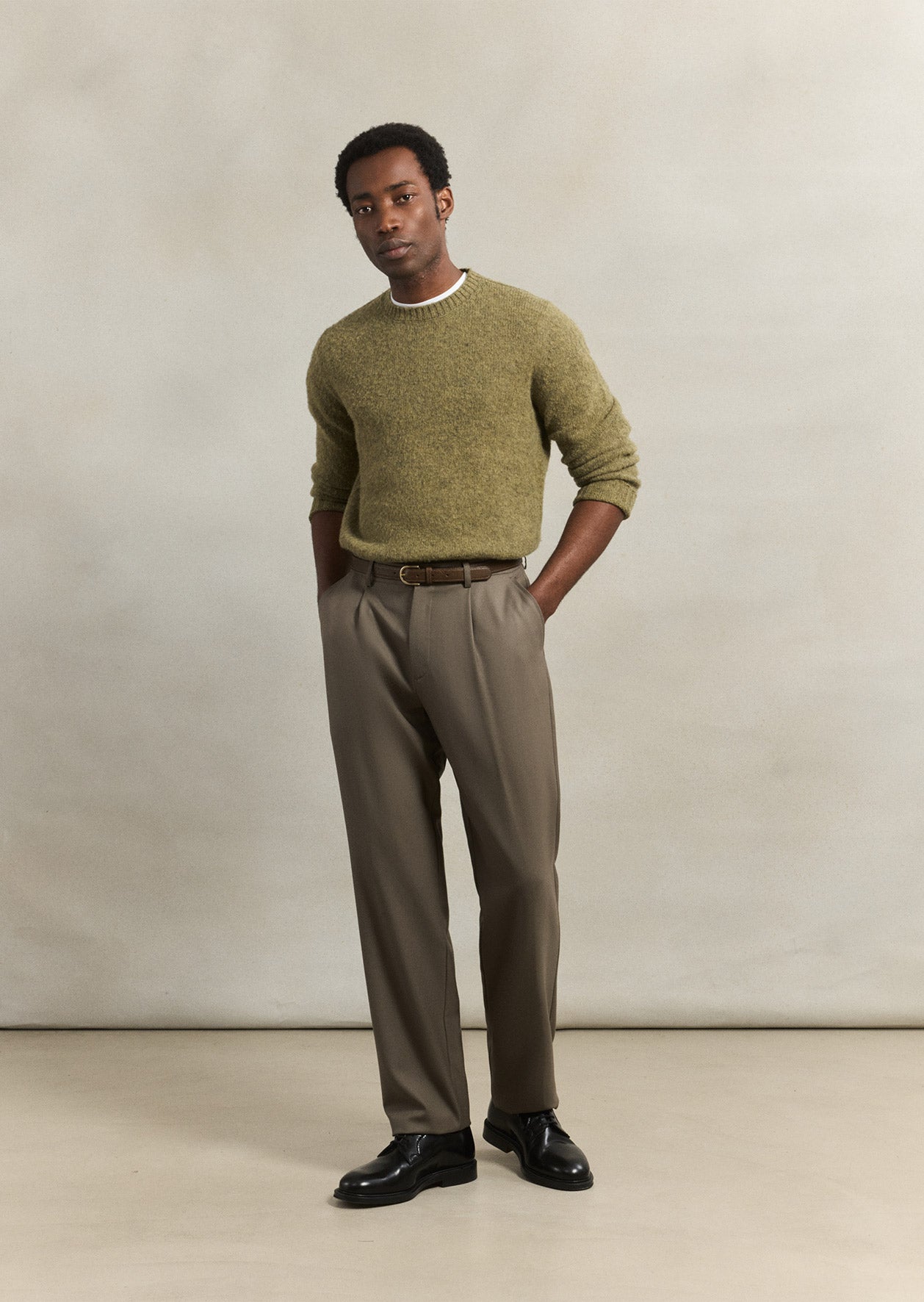 Pantalon à pince