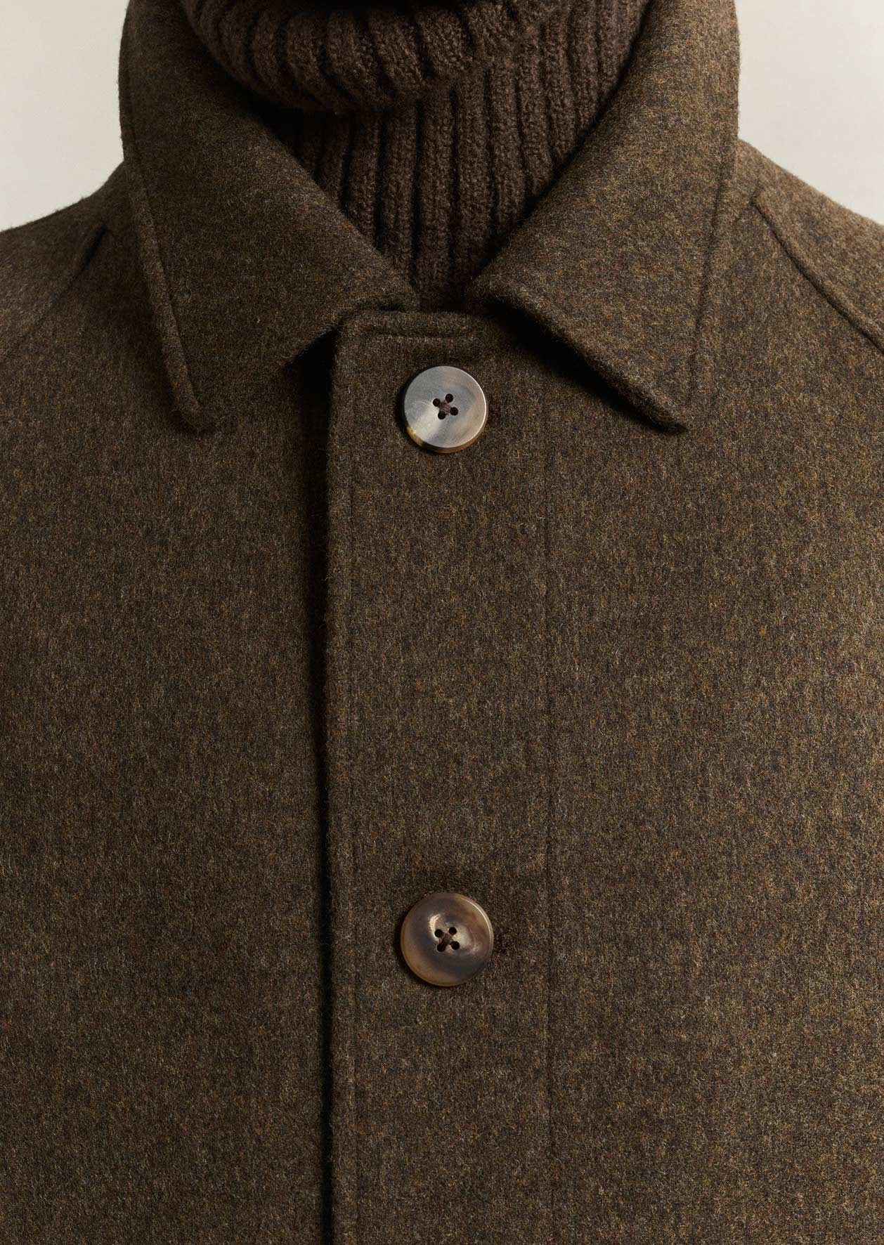 Parisian raglan coat