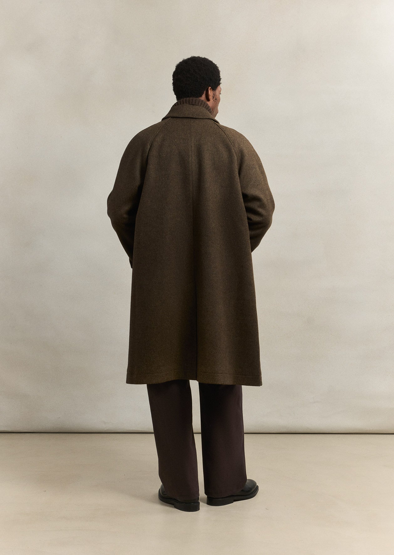 Parisian raglan coat
