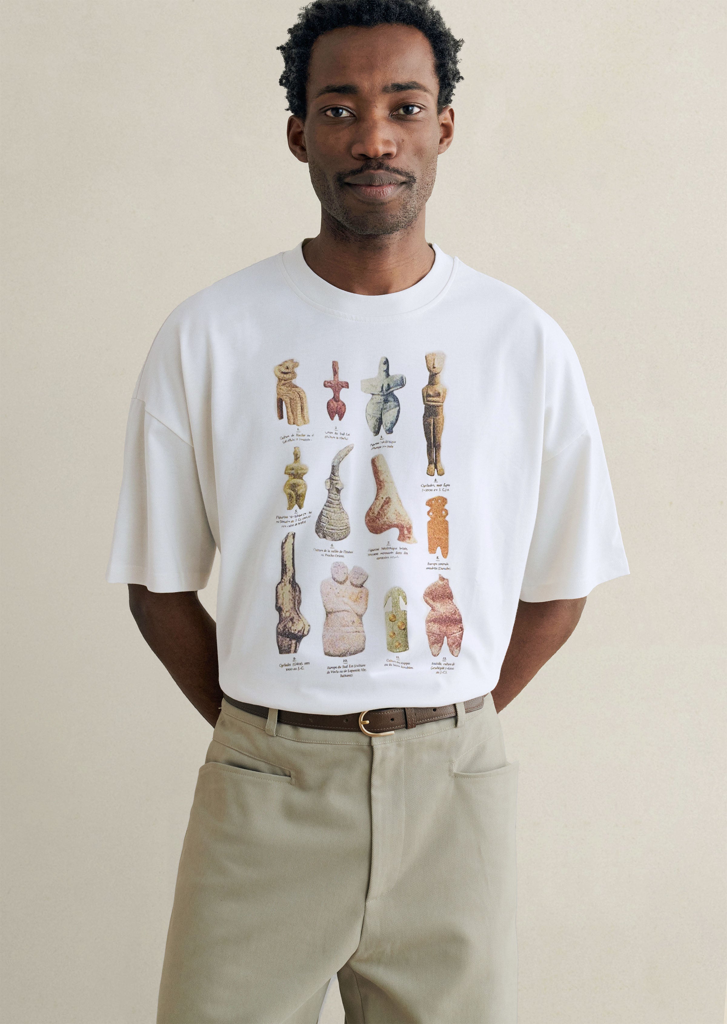T-shirt ample