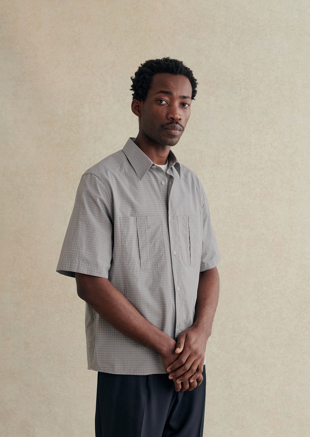Short sleeve painter's shirt