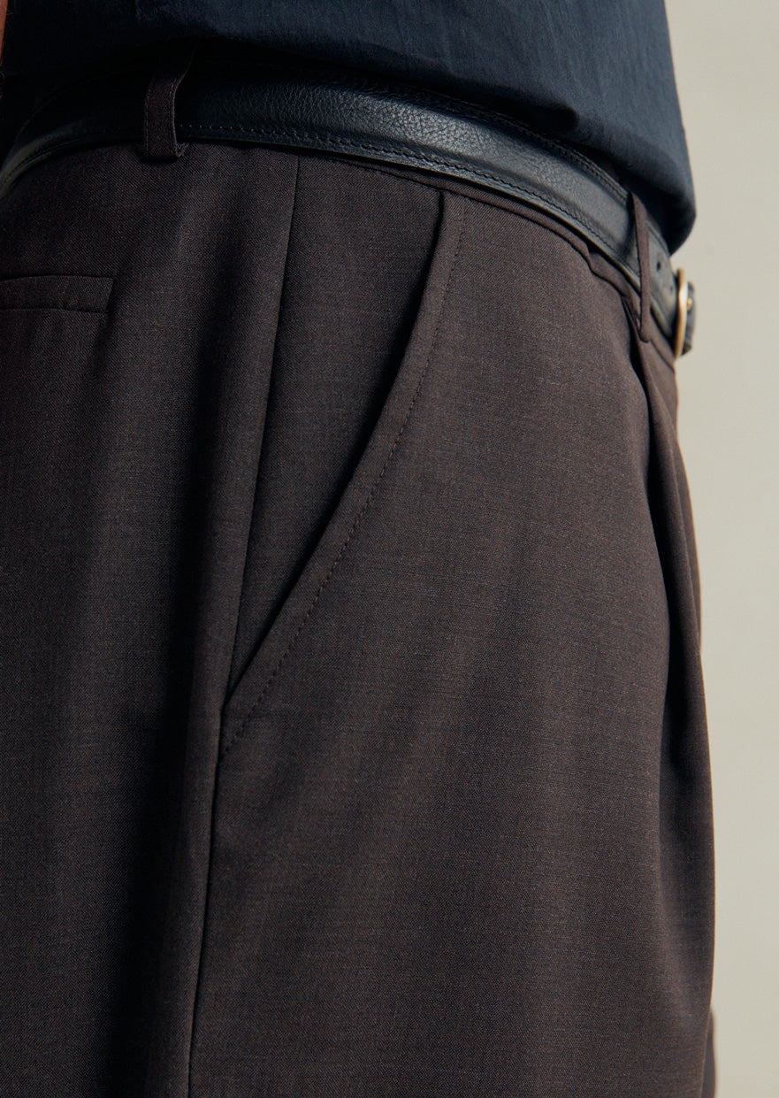 One Pleat Trousers