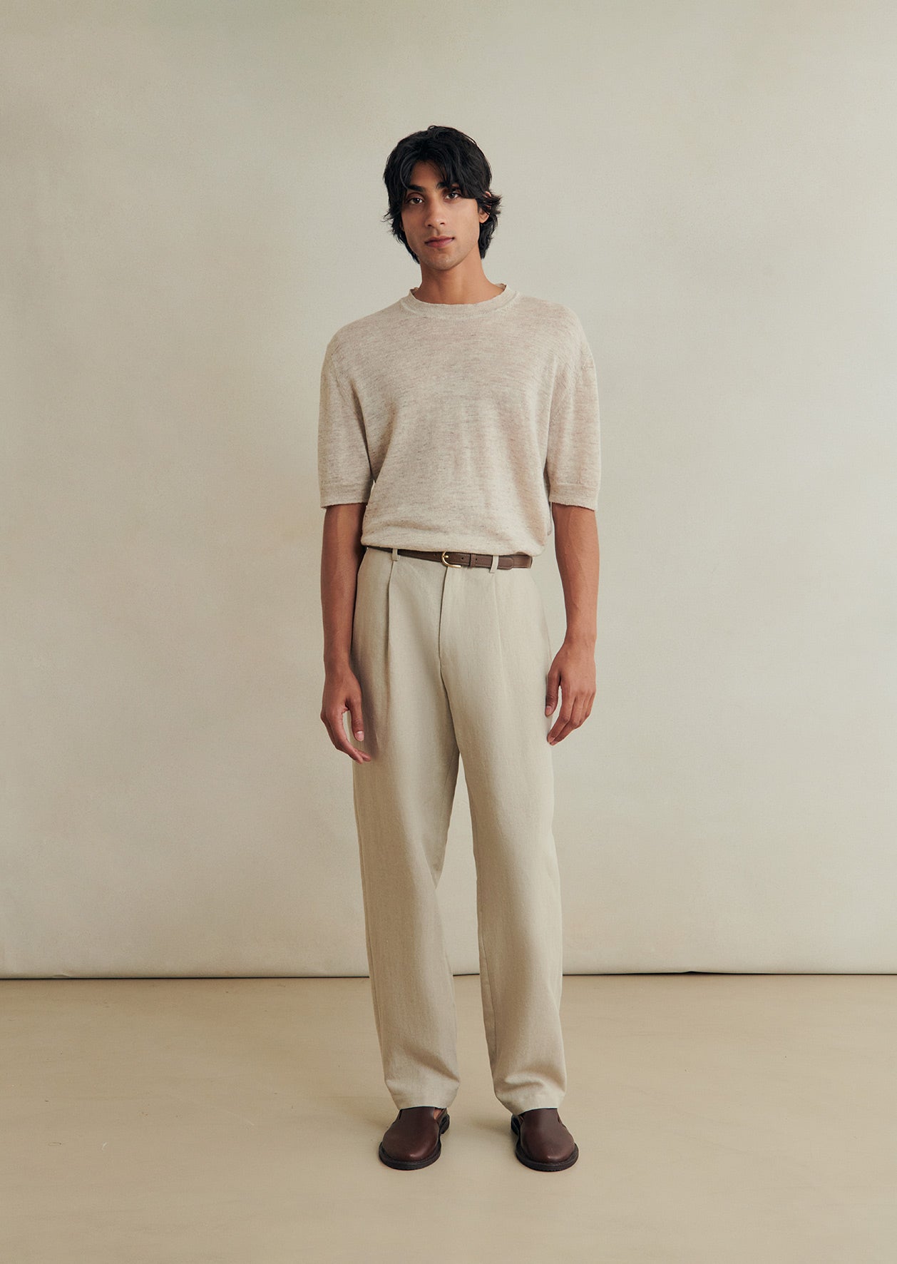 Pantalon à pince