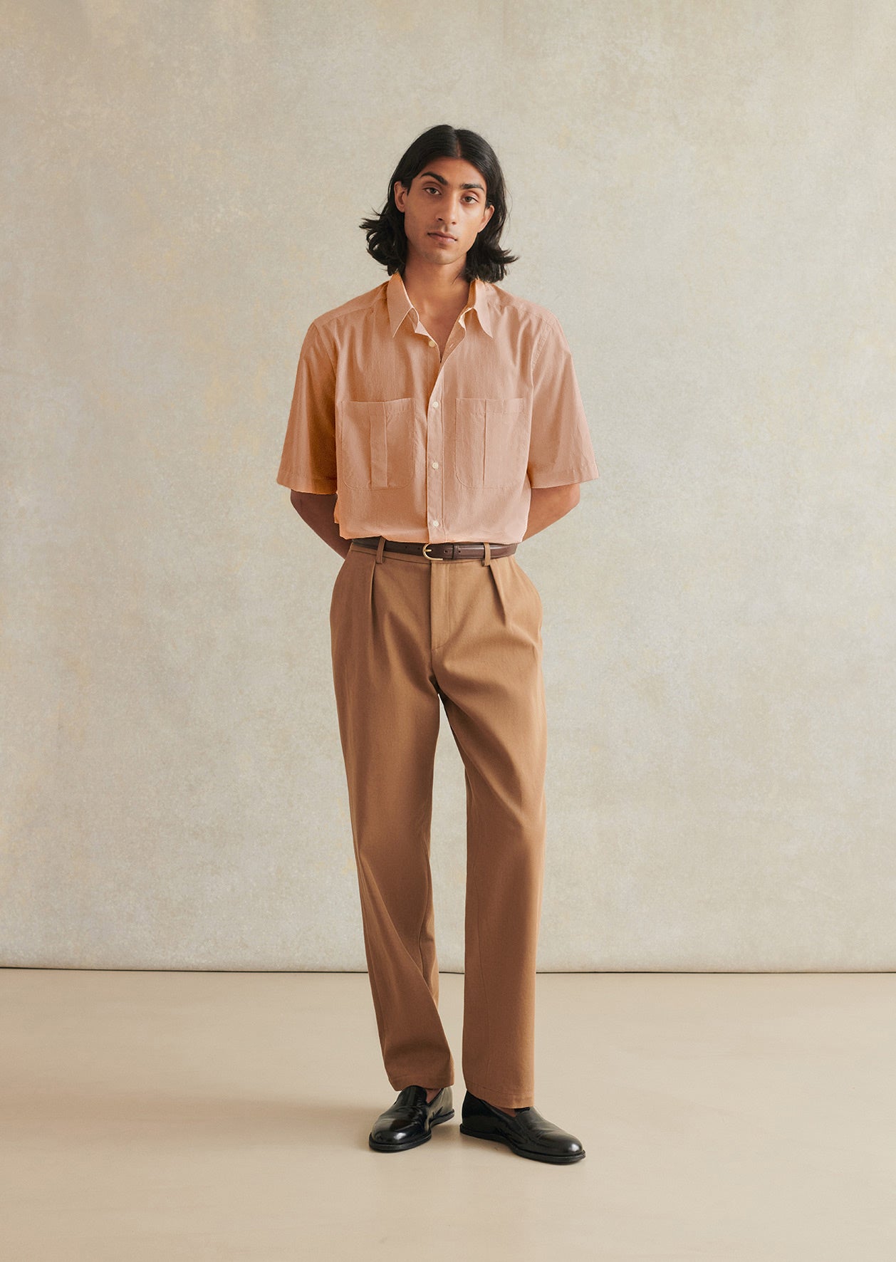 Short Sleeve Painter's Shirt