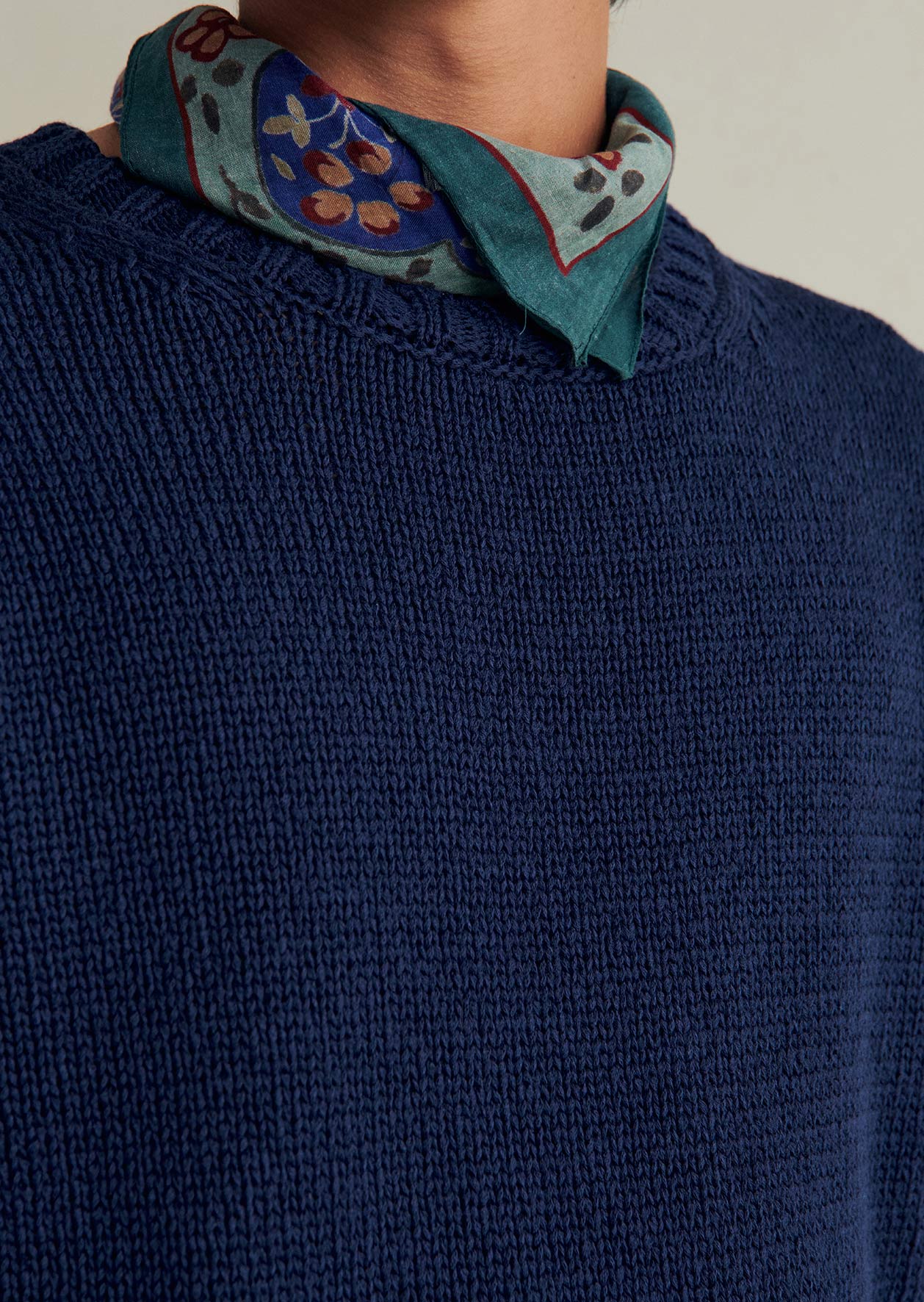 Pullover Col Rond Ample