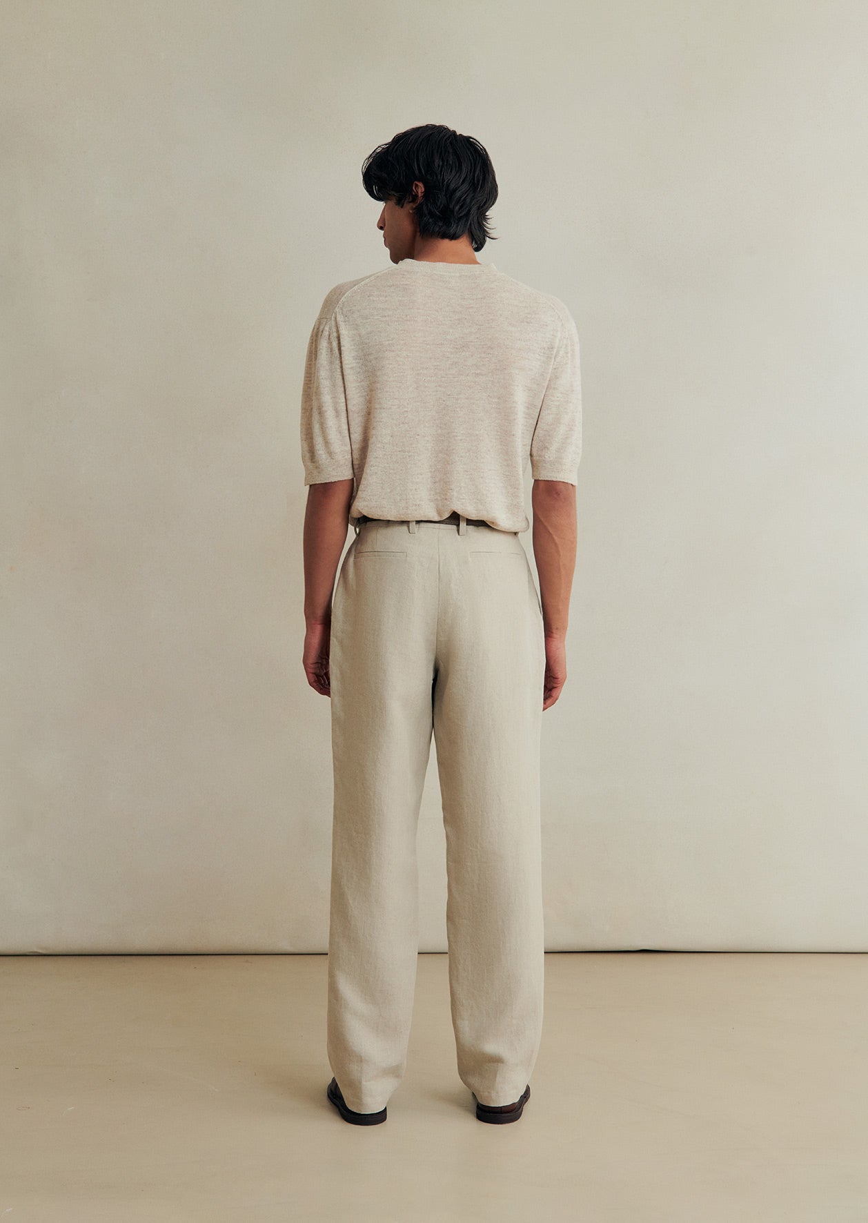Pantalon à pince