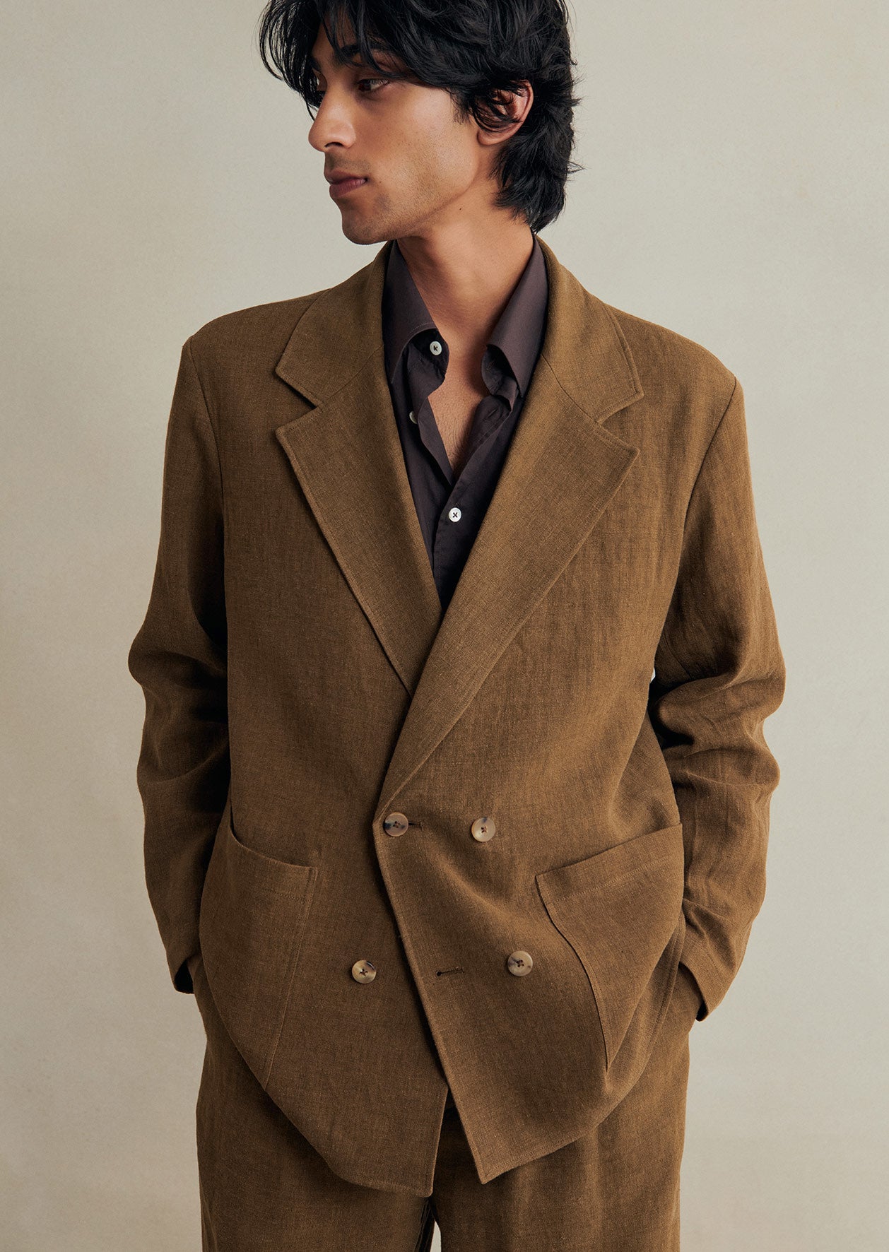 Veste croisée