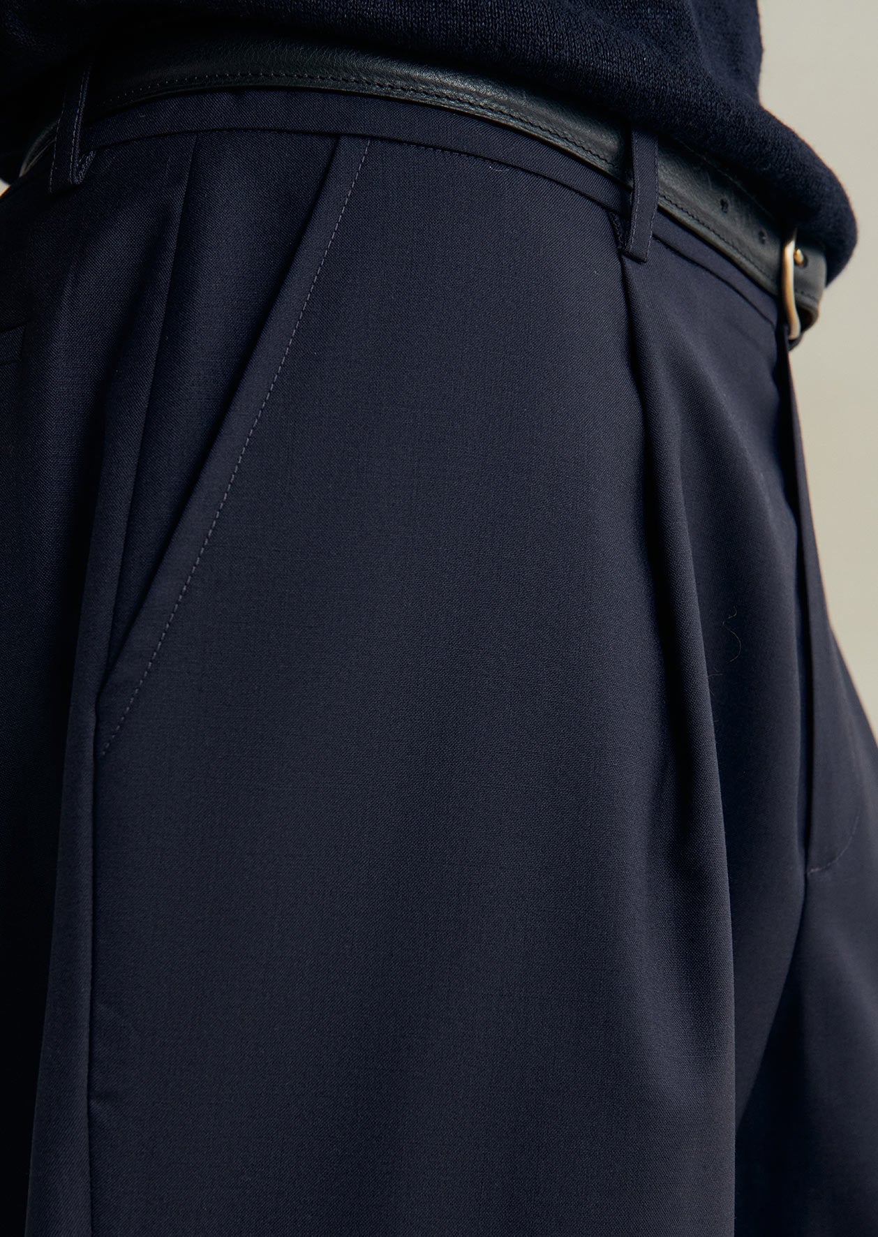 One Pleat Trousers